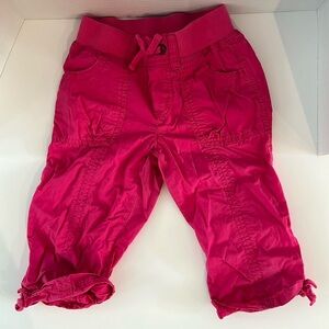 Girls Capri Pink Pants